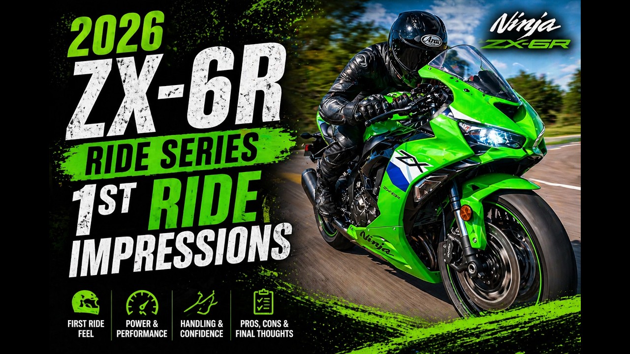 2026 Kawasaki ZX6R 1st Ride Impressions! Is This The Perfect Track