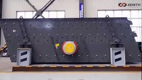 Vibrating Screen Use Modular Structures To Improve Screening Efficiency