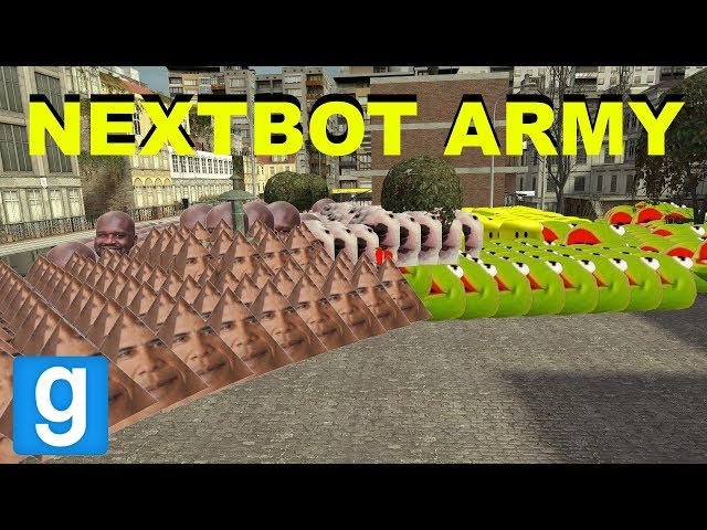 NEXTBOTS INVADE STORE! - Garry's mod Sandbox 