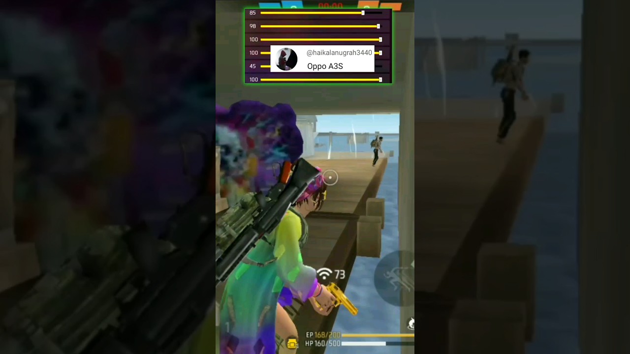 🔴Oppo A3s Free Fire Sensitivity Setting