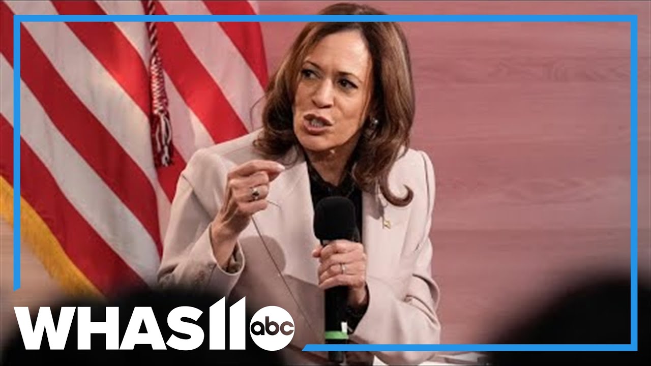 Kamala Harris says Donald Trump and abortion ban to blame for death of ...