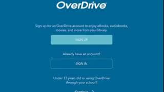 How to Make an Overdrive Account