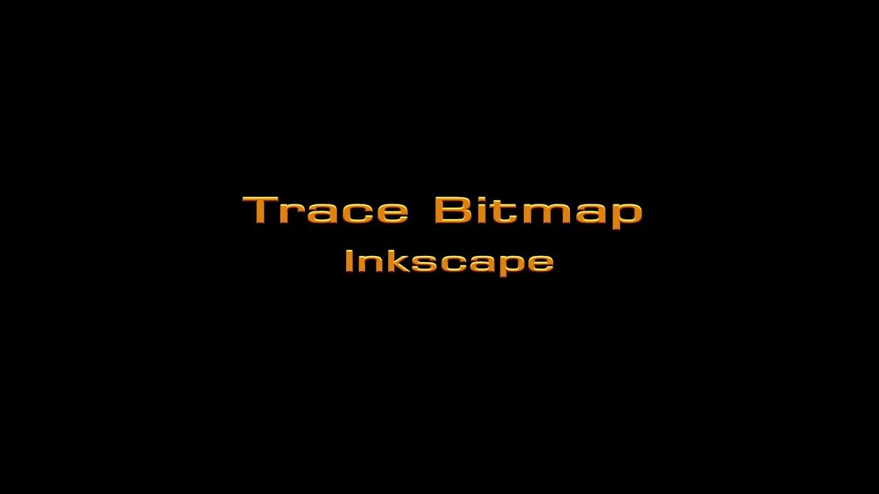 inkscape trace bitmap time