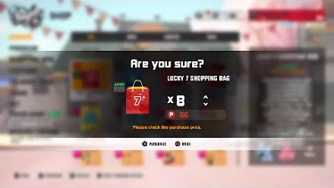 3on3 Freestyle: GETTING AN INTENSIVE MANUAL FROM THE LUCKY 7 SHOPPING BAG!!!