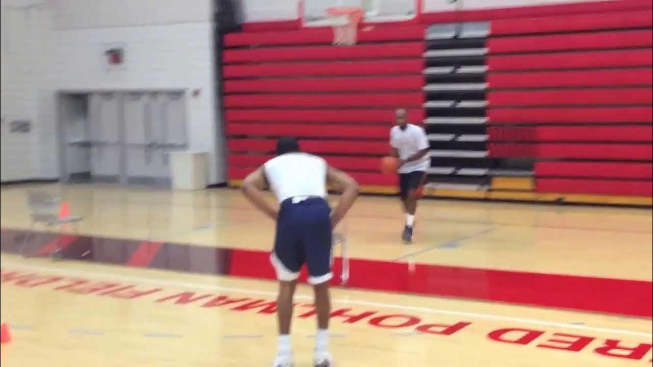 Grind House Basketball Marcus Walker shooting workout w/ DJ Jackson