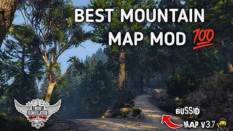 💯 Best Mountain Map Mod For Bus simulator Indonesia ✅// BUSSID Map Mod V3.7. #mountainmap #mapmod 🤘💯