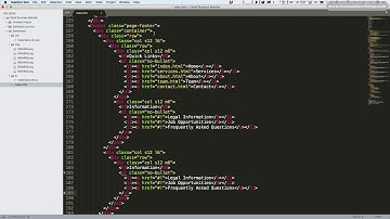 Materialize: Small Business Website – Index – Footer