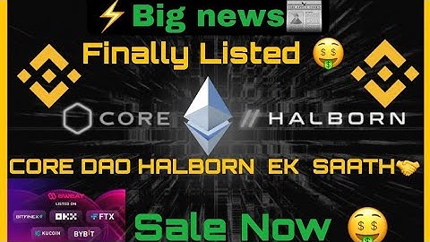 Core Dao New Collaboration With Halborn || What is Halborn? Blockchain Security || Carry Up  || CORE
