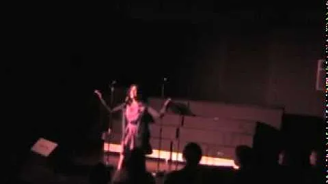 Kristin Massa singing "Party Dress"