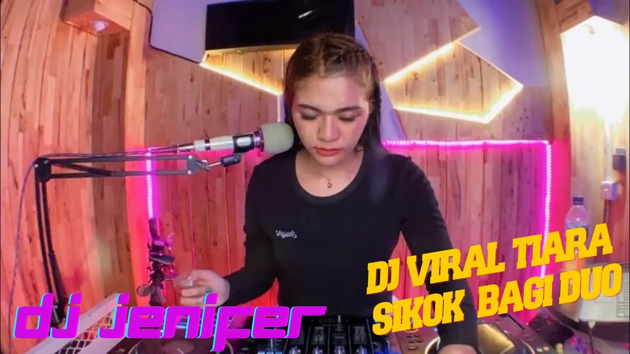 DJ TIARA X TAK INGIN USAI X  SIKOK BAGI DUO DJ JENIFER JUNGLE DUTCH
