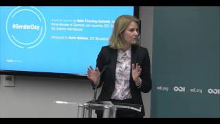 #GenderDay 1 - Helle Thorning-Schmidt