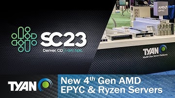 MiTAC Computing | TYAN at SC23 - AMD Booth Tour  (ft. HPCwire)