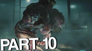 RESIDENT EVIL 2 REMAKE Walkthrough Gameplay Part 10 - (RE2 CLAIRE)