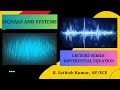 Differential Equation | Signals and Systems | SNS Institutions