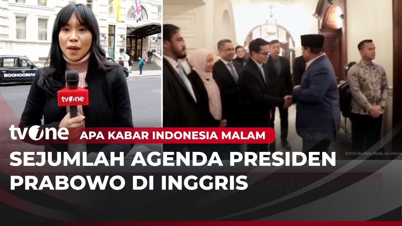 Agenda Perdana Presiden Prabowo di Inggris | AKIM tvOne