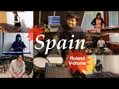 【Roland V-drums】チックコリア/スペイン spain(Chick Corea)【percussion etc...】