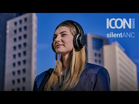 ICON Series: Silent ANC - Cuffie Bluetooth con cancellazione ibrida del rumore