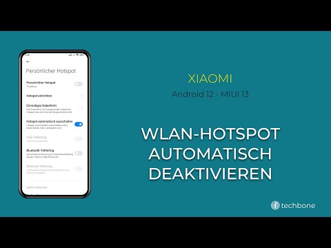 WLAN-Hotspot automatisch deaktivieren