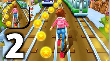 Subway Princess Runner - Gameplay Walkthrough Tutorial Part 2 All Levels Mobile Game (Android, iOS)