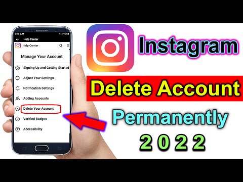 How to delete Instagram account permanently and easily 2022 | Latest Update Methods