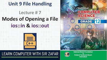 File Modes in C++: Read, Write, Append, and More! | HSSC Part II Computer Science | Federal Board