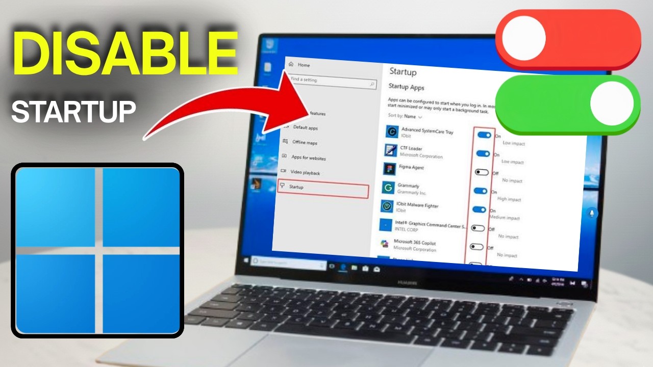 How To Disable Startup Apps In Windows 11 (Easy Guide) - YouTube