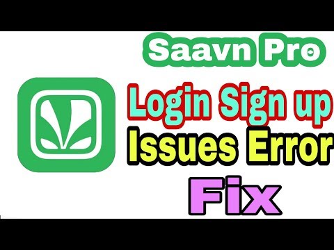 Saavn || Login Sign Up issue Error Problem Solve || Create Account Problem Solve