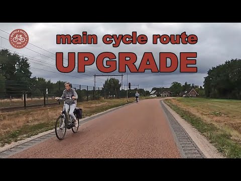 Cycling from Nijkerk to Amersfoort (NL)