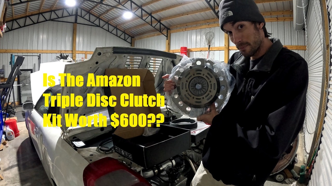 Установка трехдискового сцепления Amazon на MR-2 Spyder с двигателем K-серии.