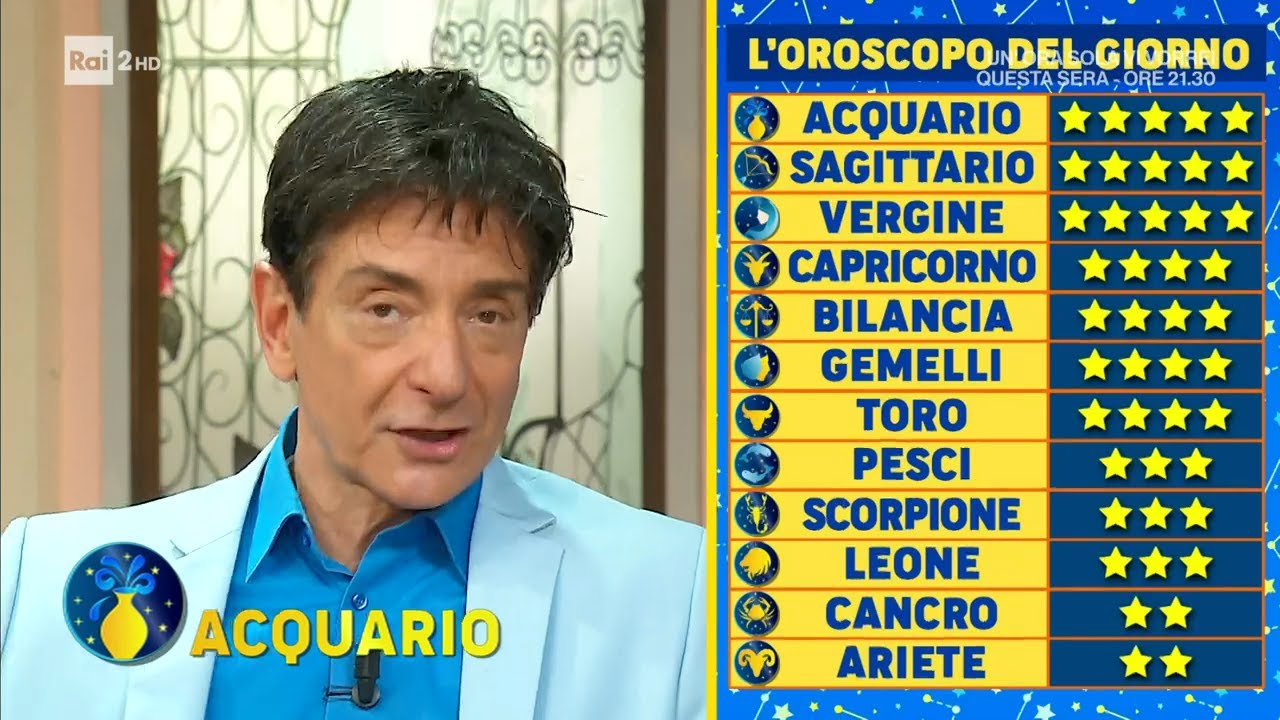 L'oroscopo di Paolo Fox - I Fatti Vostri 18/01/2022