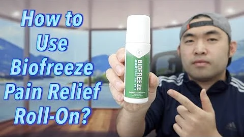 ¿Se puede utilizar Biofreeze todos los días?