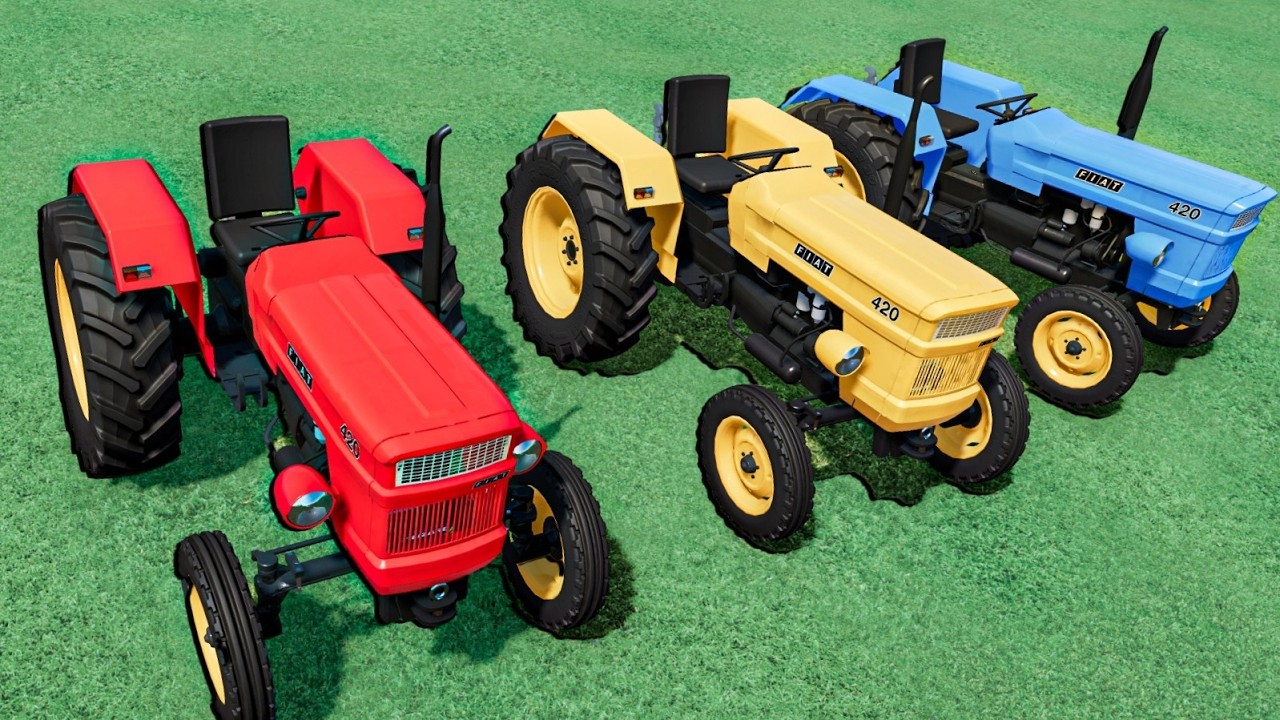 FARM TRANSPORT MADNESS! COLORFUL MINI TRACTORS & CULTIVATING IN ACTION! FS22