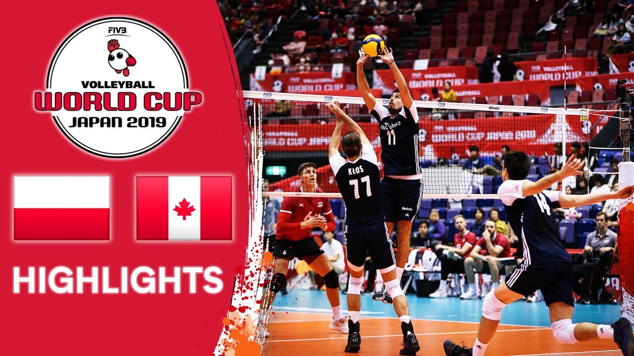 POLAND vs. CANADA - Highlights | Men's Volleyball World Cup 2019