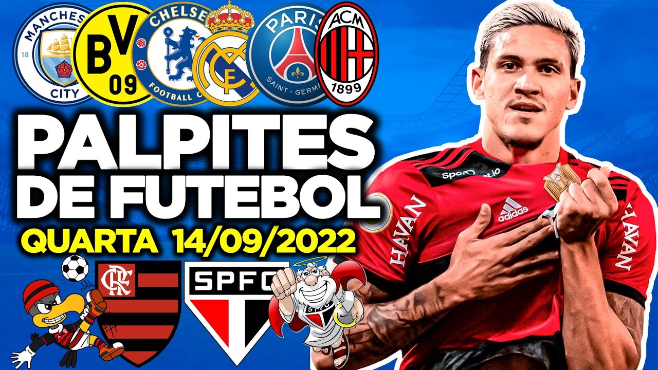 PALPITES DE FUTEBOL PARA HOJE 14/08/2022 COM PLACAR EXATO 