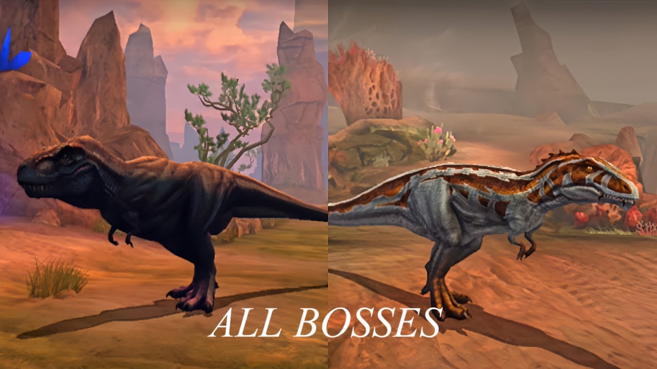 Dino Hunter Deadly Shores - All Bosses