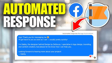 How To Send Automatic Messages on Facebook Page