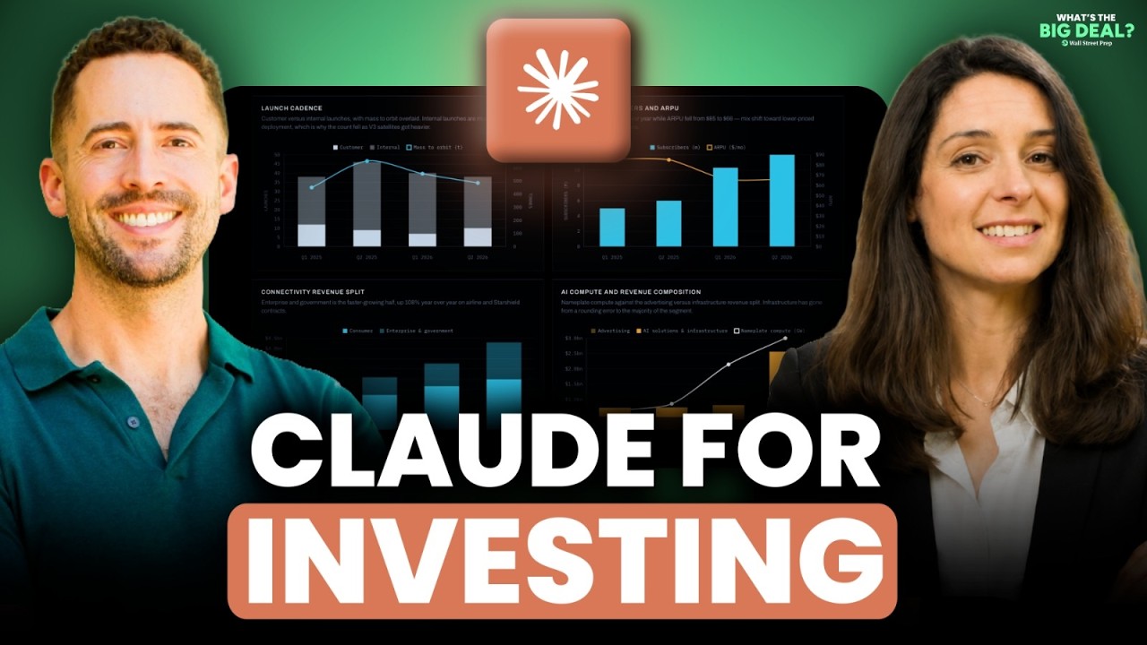 How to Build INSANE Stock Research Dashboards with Claude