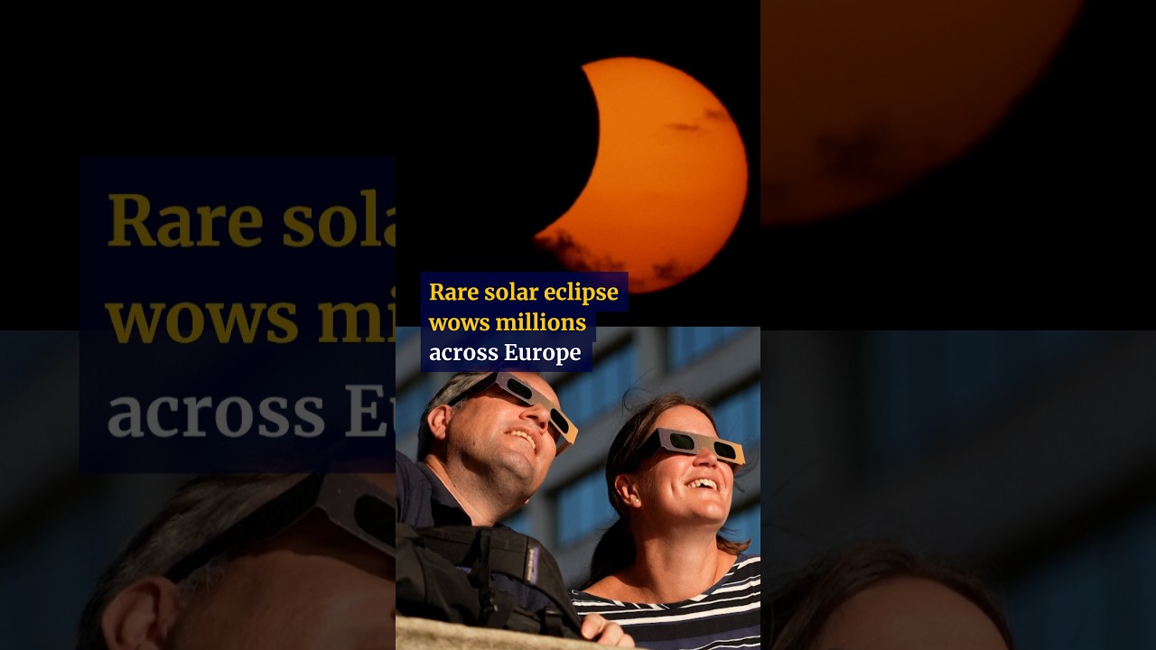 Millions witness Europe’s first solar eclipse in 27 years