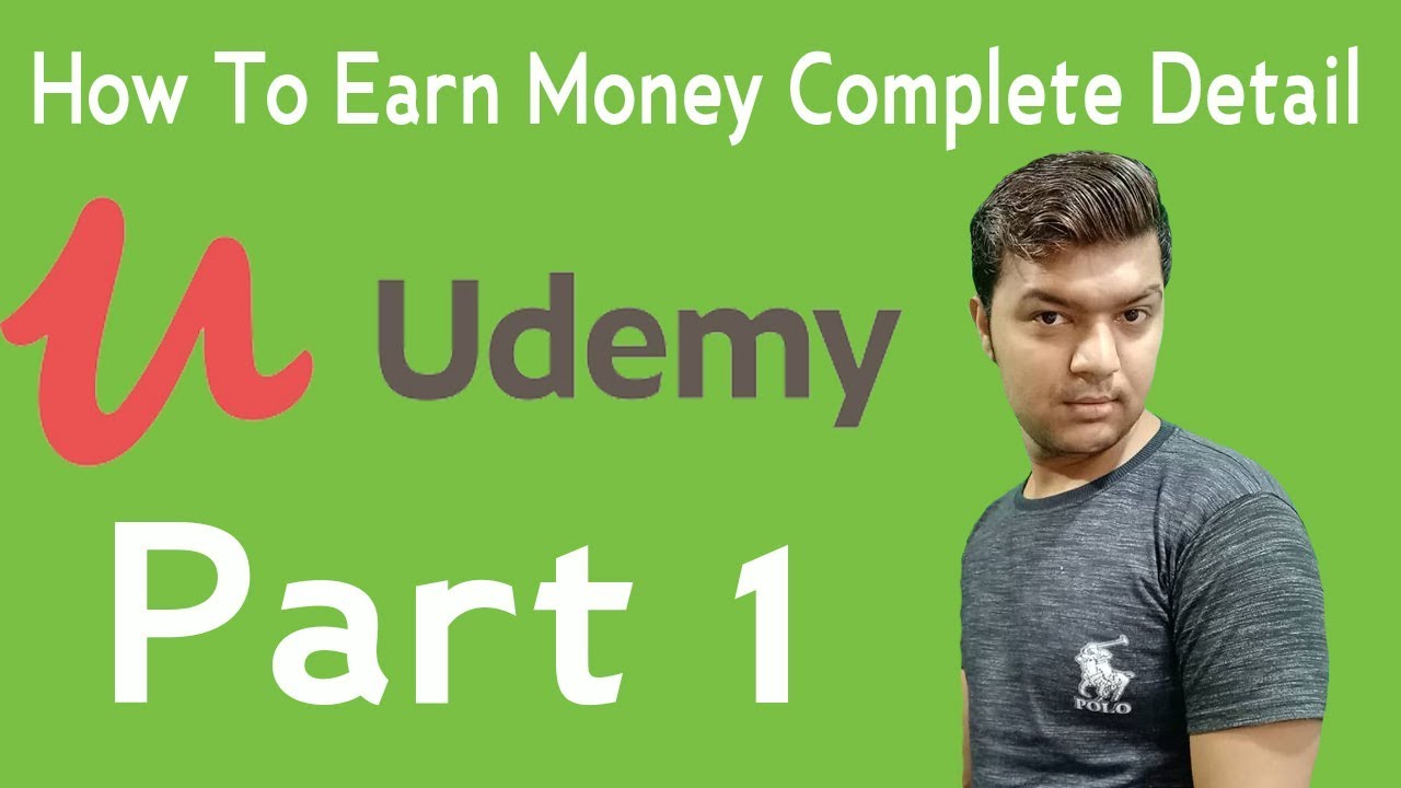 How To Create Udemy Account For Earn Money Part 1 Complete Detail With 2 Videos Make 