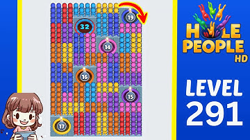 Hole People Level 291 Solution Walkthrough