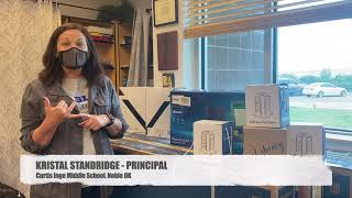 2020-21 Classroom Grants - Transforming the Library - Kristal Standridge, Principal - Curtis Inge MS
