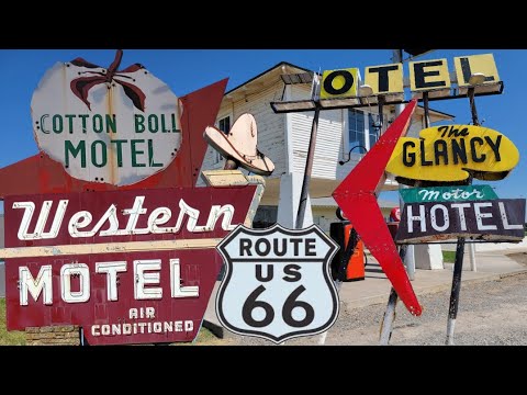Route 66 Oklahoma City to Elk City (Day #11) Lucille's Long Road Glancy Hotel Museum