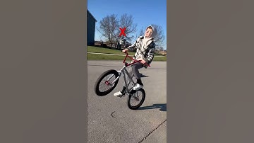 The reason why you can’t wheelie #bmx #fyp