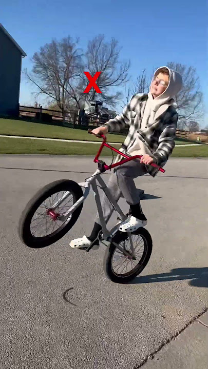 The reason why you can’t wheelie #bmx #fyp