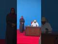President Samia Suluhu Looks On As President Museveni Was Signing In The Visitors Book Museveni