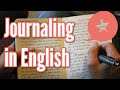 How You Can Start a Journal in English for Self-Care and Fluency