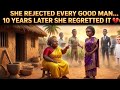 She Rejected Every Good Man… 10 Years Later She Regretted It 😭 #animation #vlog #aigenerated