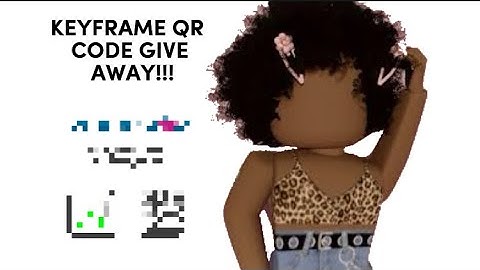 KEYFRAME QR CODE GIVEAWAY!!!!//I made these qr codes//FREE//GIVE CREDITS PLS//