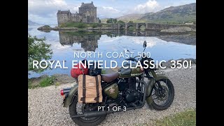 NC500 0n the Royal Enfield Classic 350!  Pt 1 of 3