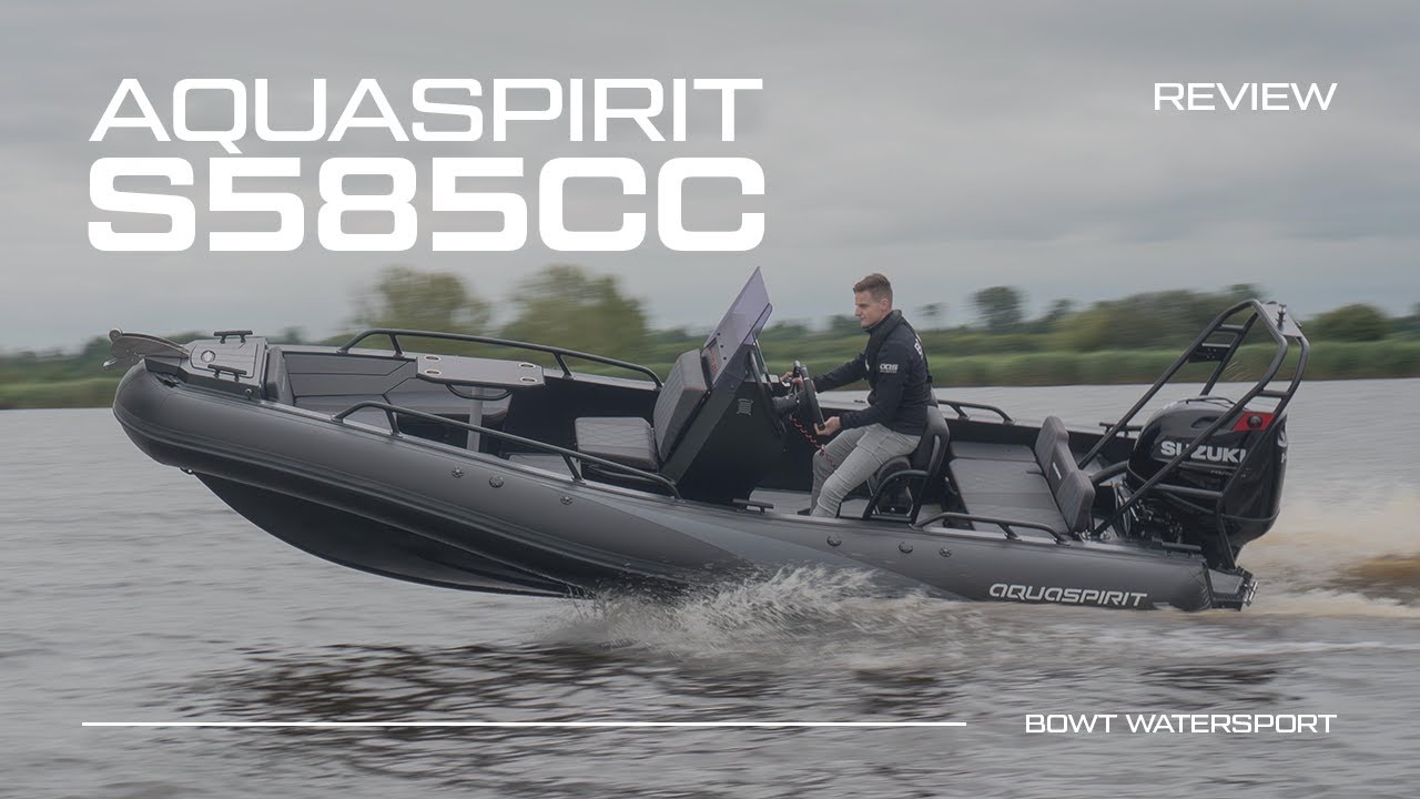 AQUASPIRIT S585CC | Een aluminium RIB met militaire precisie